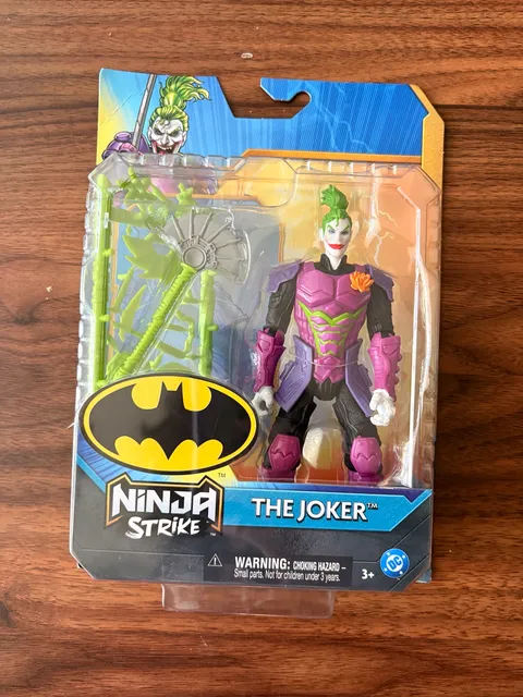 Spin Master Batman Ninja Strike The Joker Action Figure Size 6-Inch New