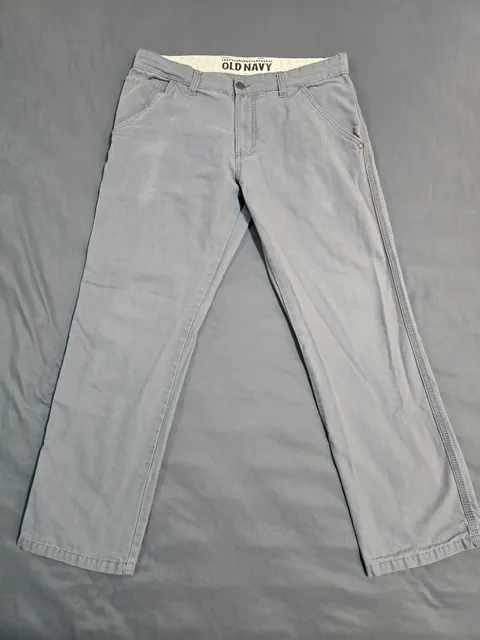 Old Navy Straight Pants Gray