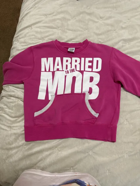 Married To The Mob 'My Girls Rock' Balenciaga Smoke Marijuana Sweatshirt