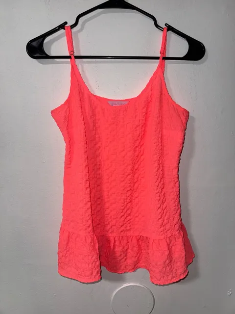 Lilly Pulitzer Peplum Camisole Size M Pink