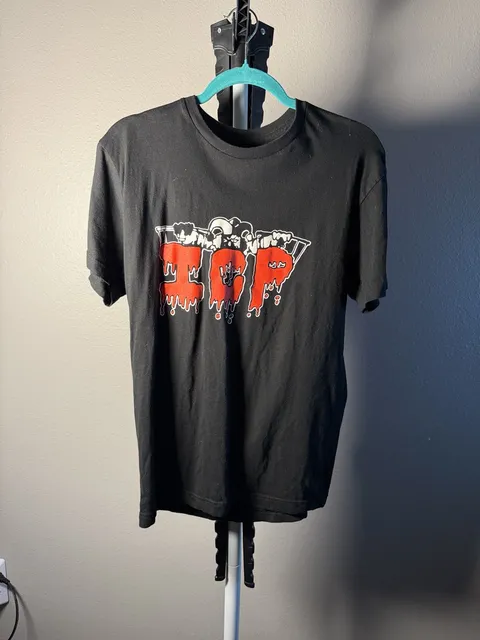 Insane Clown Posse Dog Beats ICP T-Shirt Black Graphic Tee