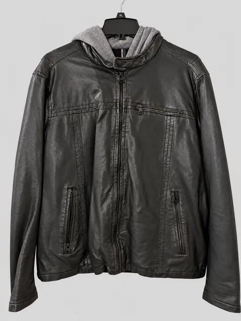 Levi's Faux Leather Moto Jacket Size L
