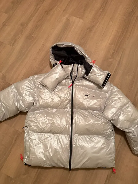 Moon Boot Puffer Jacket Silver (xl)