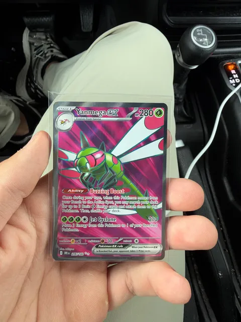 Pokemon Yanmega ex 206/182 Full Art Trading Card