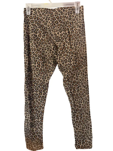 Wonder Nation Leggings Size XL (14-16) Leopard Cheetah Print Cotton