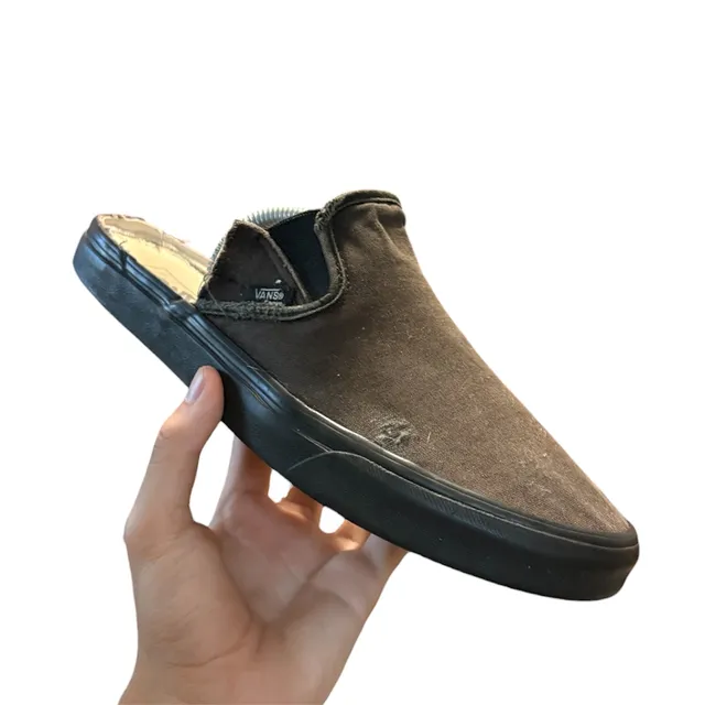 Vans Black Mule Slip-On Casual Shoes