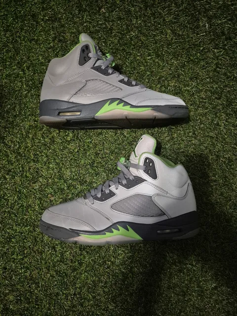 Jordan 5 Retro Green Bean Size 10.5