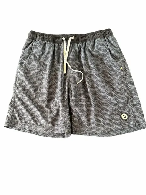 Vuori Shorts Gray and Black Men’s size Large