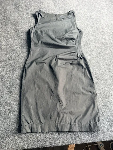 Banana Republic Stretch Sheath Dress Womens Size 6 coal color