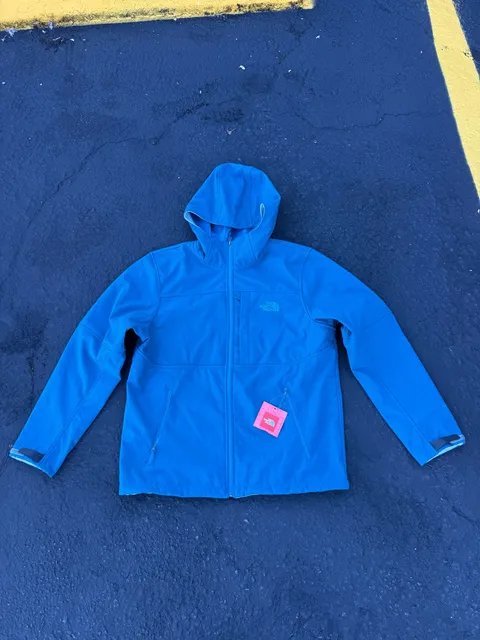 The North Face PRS Faux Fur Lining Jacket Size L Egyptian Blue