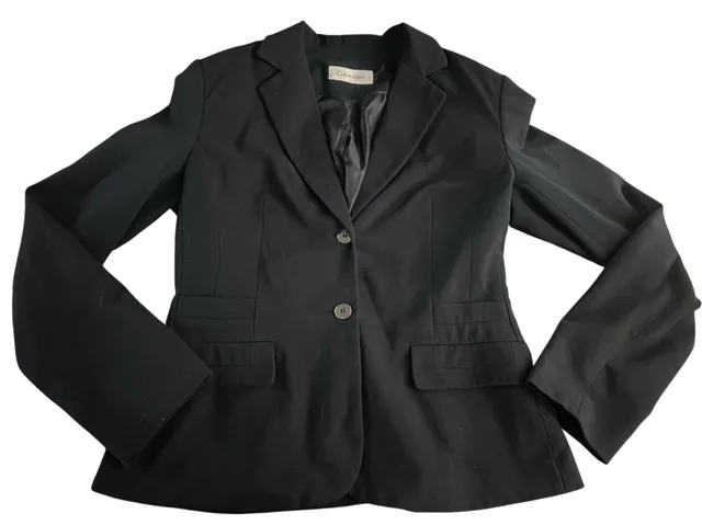 Calvin Klein Blazer Size 8 Black
