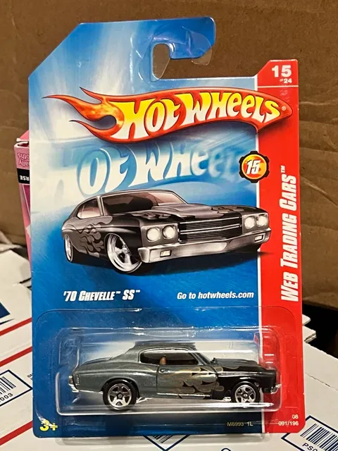 Hot Wheels 70 Chevelle SS Web Trading Cars 15 Of 24 New