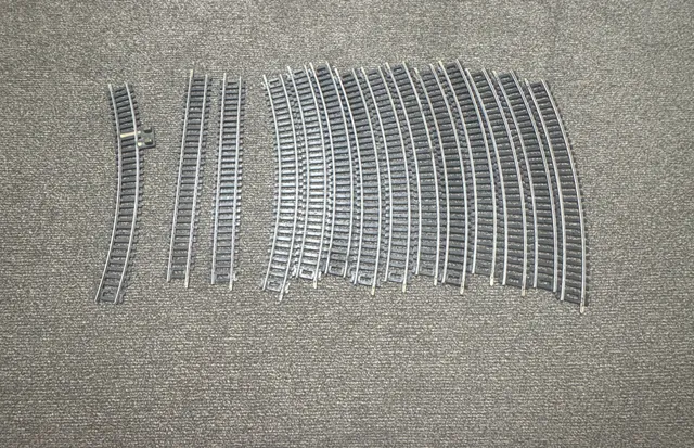 Feller Garnet Toy Train Tracks Made in Italy