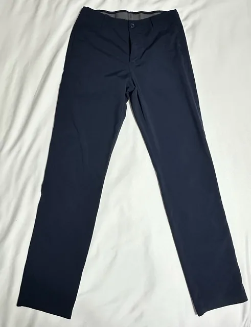IZOD Boys Pants Size 16 Regular Blue Performance Dress Golf Stretch