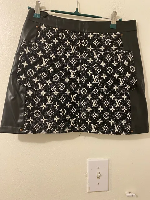 Louis Vuitton Monogram Jacquard Mini Skirt
