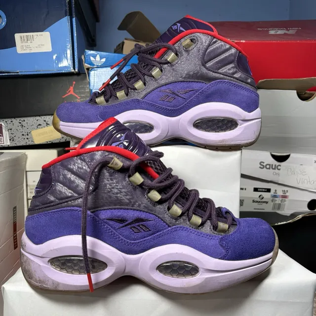 Size 7.5 - Reebok Question Mid Men’s Ghost Of Christmas Future 2013