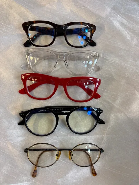  Eyeglasses Lot of 5, zenni, Aimee kestenberg, etc