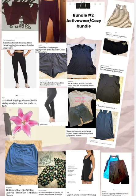 Reseller activewear/comfy bundle lot lux4lessllc bundle #1