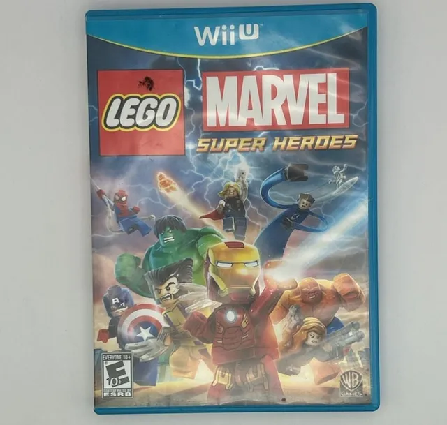 Nintendo Wii U Lego Marvel Super Heroes Video Game
