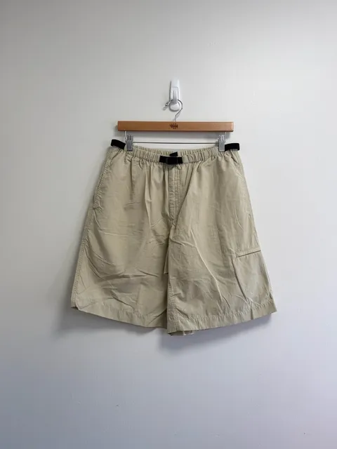 Patagonia Cargo Shorts Size M Beige Belted Hiking Outdoor