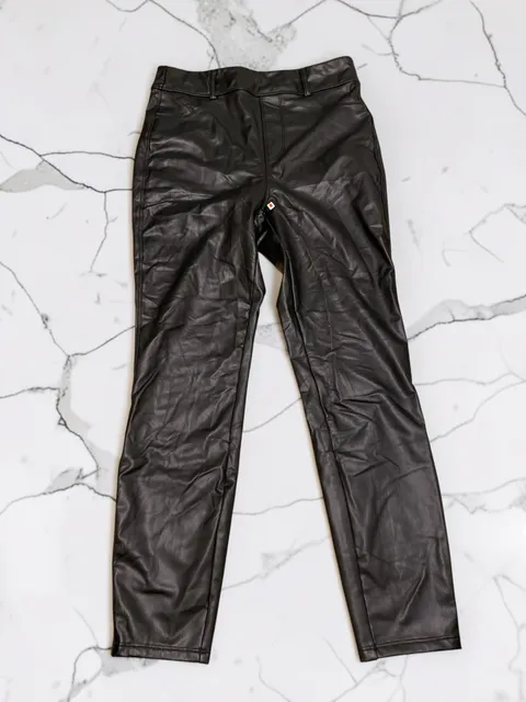Women's Faux Leather Leggings - Halara