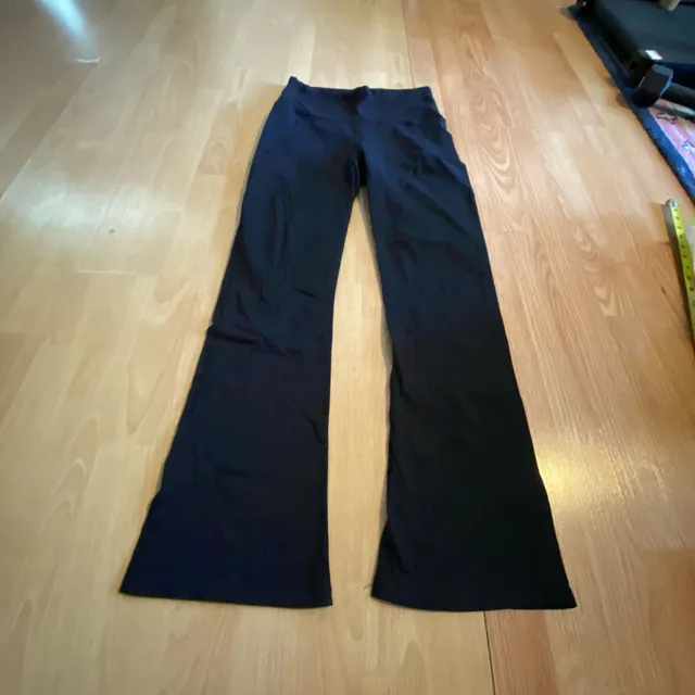 Flared Yoga Pants Black size M