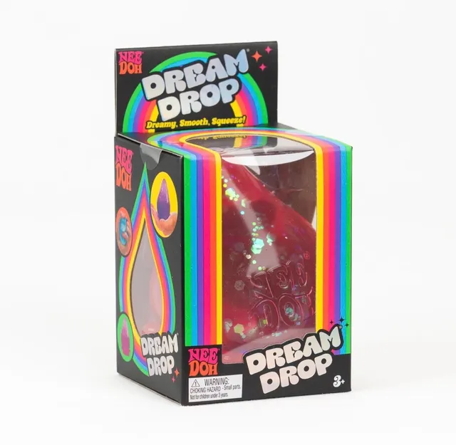 NeeDoh Dream Drop Pink Sensory Stress Ball Fidget Toy