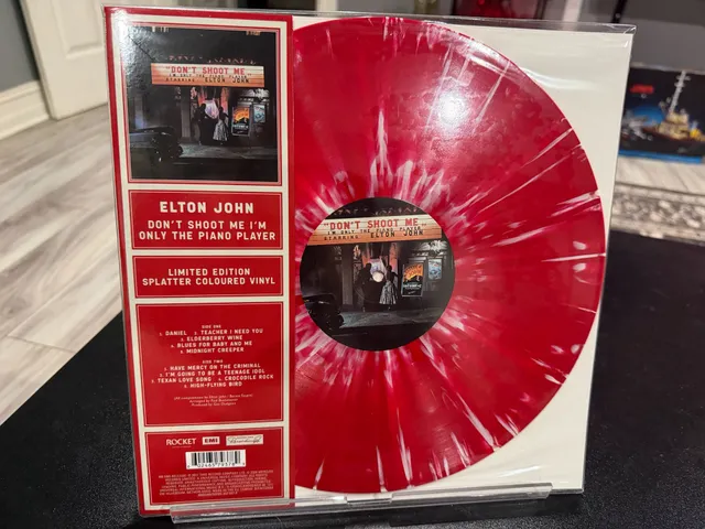 Elton John Don't Shoot Me I'm Only The Piano Player Vinyl LP