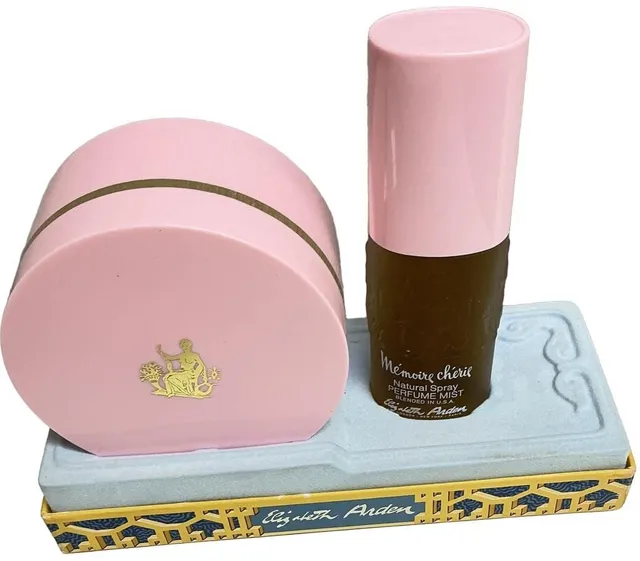 Elizabeth Arden Memoire Cherie Perfume Mist and Dusting Powder Gift Set