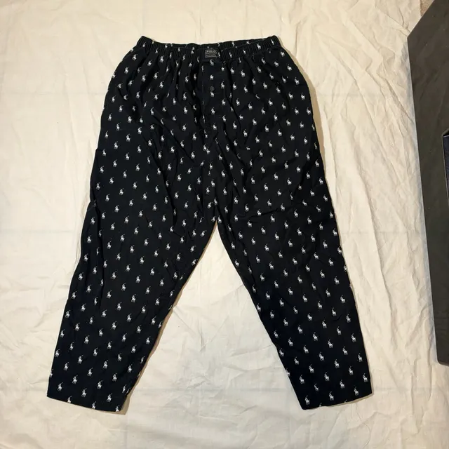 Polo Ralph Lauren Pajama Pants Size Small Black