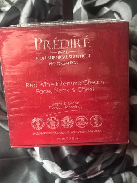 Red Wine Intensive Cream Face, Neck and Chest, 50ml – Prédiré ...NIB
