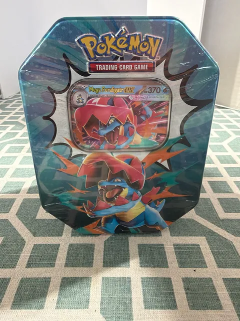 Pokemon TCG Mega Evolution-Ascended Heroes Tin Mega Feraligatr ex