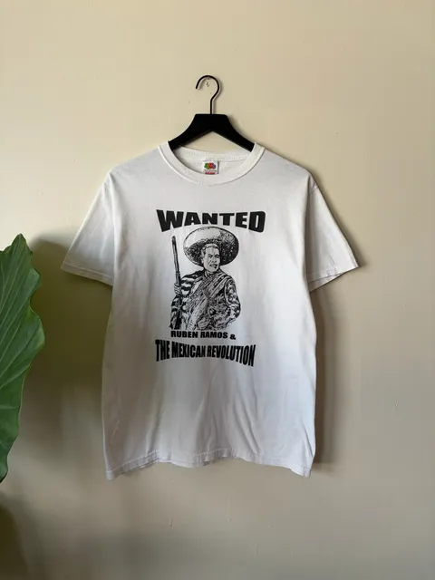 Fruit Of The Loom Ruben Ramos And The Mexican Revolution T-Shirt Size M