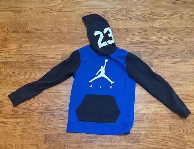 Jordan Jumpman Air 23 Hoodie Blue Black