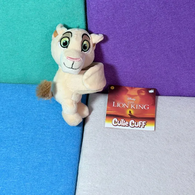 Disney The Lion King Nala Cutie Cuff Slap Bracelet Plush