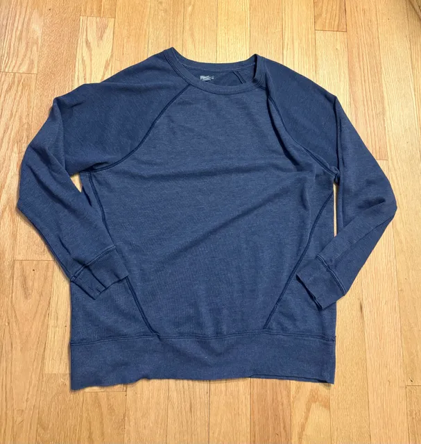 Aerie Sweatshirt Size M Blue Fleece Pullover Crewneck