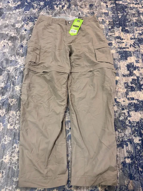 REI Co-op Sahara Convertible Pants Size 12 Petite Steel Grey