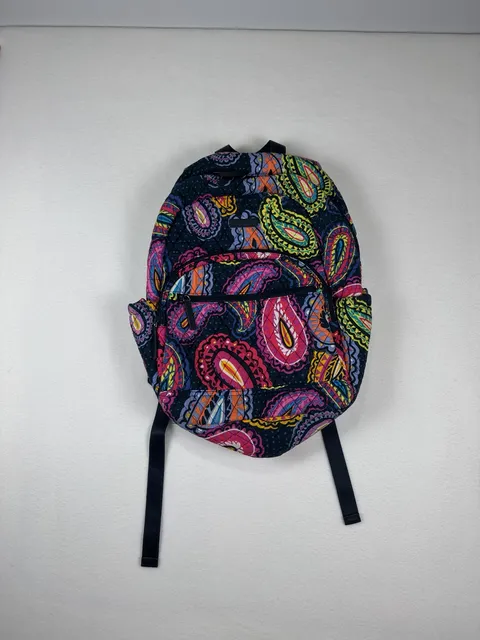 Vera Bradley Essential Large Backpack Twilight Paisley Quilted