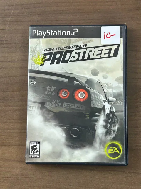 Need for Speed ProStreet Sony PlayStation 2 PS2 EA Sports CIB Complete 2007