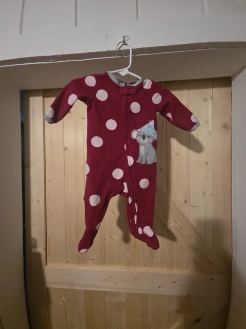 Carter's Fleece Sleeper Size 3M Koala