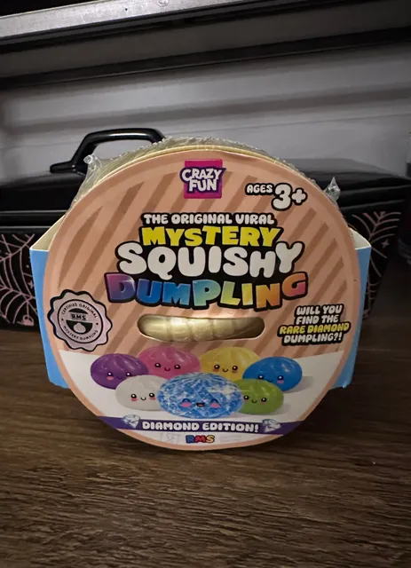Crazy Fun Mystery Squishy Dumpling Diamond Edition New
