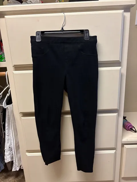 Spanx Pants Size M Black Skinny Leggings