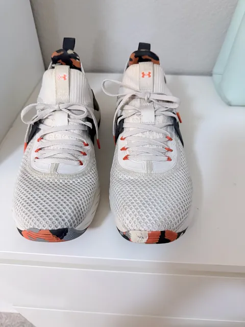 Under Armour Project Rock 4 Size 12 Stone Marble Training Shoes