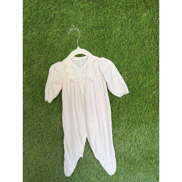 Mothercare Baby Girl Footed Sleeper Pink