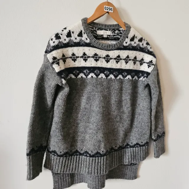 Winter Sweater Gray 296