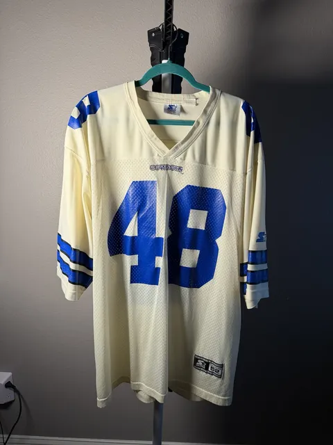 Starter Dallas Cowboys Johnston 48 Jersey Size 52 XL Vintage