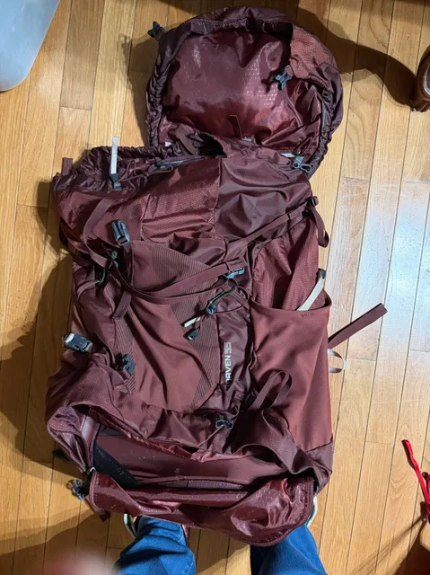 Gregory Maven 55 Backpack Burgundy