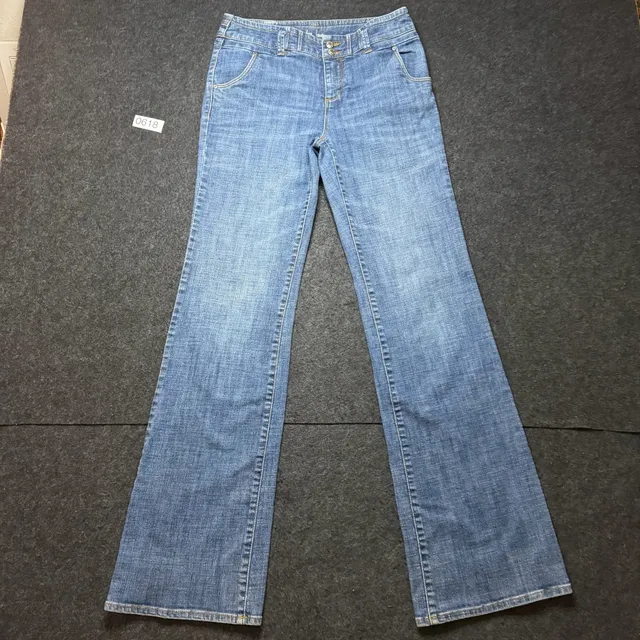 Lee Flare Jeans Size 6 Medium Wash Denim