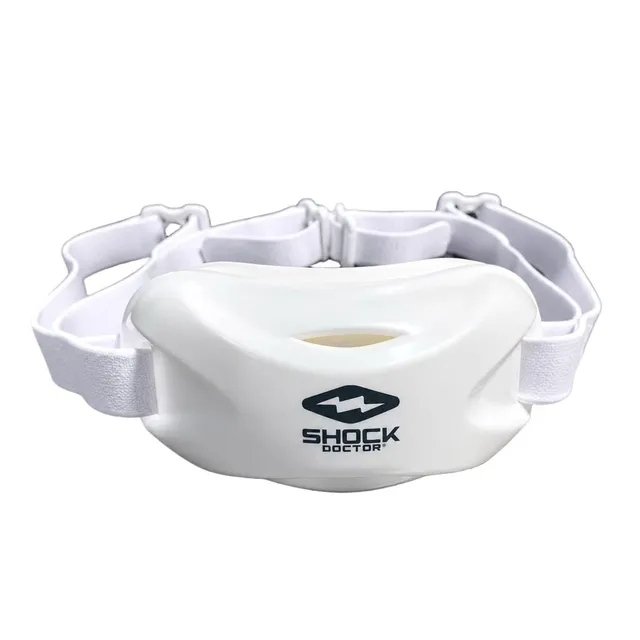Shock Doctor Ultra Chin Strap White | New/Open Box