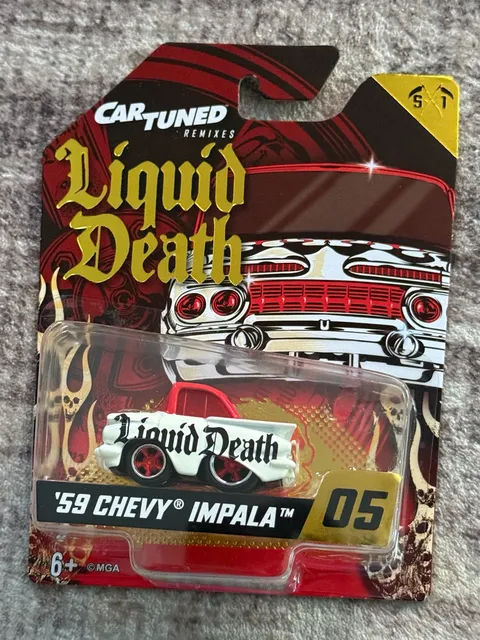 CarTuned Remixes Liquid Death '59 Chevy Impala Diecast Car #05